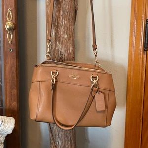 Authentic Coach handbag with matching wallet!